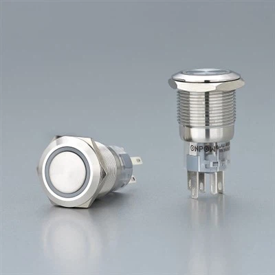 LAS1-AGQ 19 mm wasserdichter Drucktastenschalter